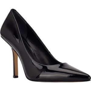 Marc Fisher LTD Everly Pointed Toe Pump - Gloss Black